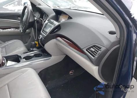 2014 Acura Mdx Technology Package из США, поврежденный, VIN 5FRYD4H42EB025835